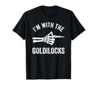 I'm with The Goldilocks Funny Halloween Couple Costume Party T-Shirt