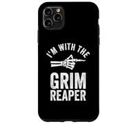 I'm With The Grim Reaper Funny Halloween Couple Costume Case for iPhone 11 Pro Max