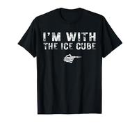I'm with The ICE Cube Couples Matching Costume Halloween T-Shirt