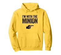 I'm With The Minion Shirt Adult Kids Men Women Costume Pullover Hoodie