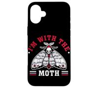 I'm With The Moth Case for iPhone 16 Plus