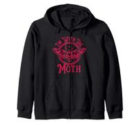 I'm With The Moth Zip Hoodie