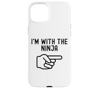 I'm With the Ninja Funny Couples Matching Halloween Case for iPhone 15 Plus