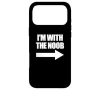 I'm With The Noob Arrow Right Video Games Gamer Noob Case for iPhone 17 Pro Max