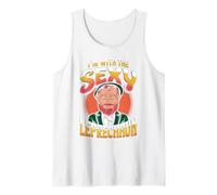 I'm with The Sexy Leprechaun Funny St. Patrick’s Day Tank Top