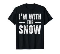 I'm with The Snow Couples Matching Easy Halloween Costume T-Shirt