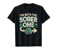 Im with The Sober One Shirt St Paddys Day Funny Partner Matc T-Shirt