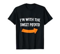 I'm with the sweet potato Funny Lazy Halloween Costume T-Shirt
