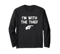 I'm with The Thief Costume Halloween Matching Party Long Sleeve T-Shirt