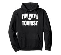 I'm with the Tourist Funny Matching Halloween Costume Pullover Hoodie
