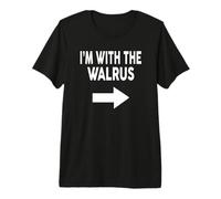 I'm with The Walrus Halloween Walrus Premium T-Shirt