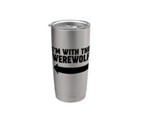I'm with the Werewolf Left Arrow I'm with the Werewolf Stainless Steel Insulated Tumbler