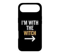 I'm With The Witch Funny Halloween Costume For Couple Men Case for iPhone Air