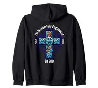 I'm Wonderfully Engineered By God Psalms 139:14 Zip Hoodie