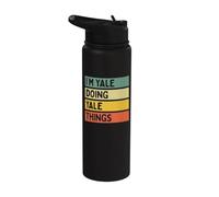 I'm Yale Doing Yale Things Funny Personalized Quote Stainless Steel Insulated Water Bottle