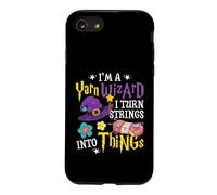 I'm Yarn Wizard I Turn Strings Into Things Funny Crocheting Case for iPhone SE (2020) / 7/8