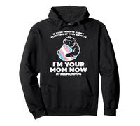 Im Your Mom Now Free Hug Transgender Pride Flag LGBT Trans Pullover Hoodie