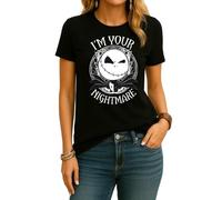 I'm Your Nightmare Jack Skellington Before Christmas Film | Christmas Women's T-Shirt, black, 3XL