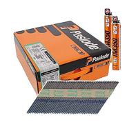 Paslode iM350+ Plain Shank Bright Nails - 3.1 x 90mm (2200 Box + 2 Fuel Cells)