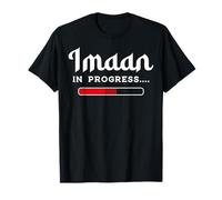 Imaan in Progress Islamic Inspirational Design For Muslims T-Shirt