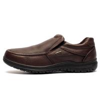 Imac Denman Waterproof Leather Shoes Men's Trainers, Size 9.5 In Brown