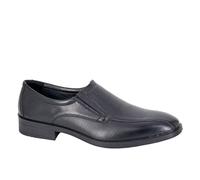 Imac Jonty Leather Men's Shoes Men's | Slip On Shoes | Black | UK Size 9.5