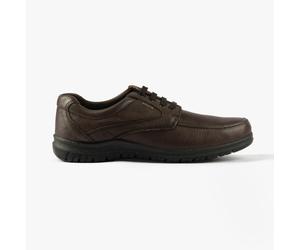 IMAC LENNIE Mens Grain Leather Apron Shoes Brown - UK 10.5