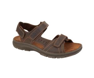 IMAC M127 Men's Leather 3x Touch Fastening Deluxe Sports Summer Sandals