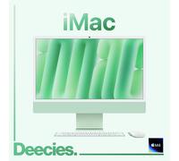 APPLE iMac 4.5K 24" (2024) - M4, 256 GB SSD, Green, Green