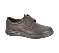 IMAC Men's Leather Extra Wide Casual Shoes in Brown | Size: 11 IMAC Brown 11