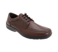 IMAC Mens Mudguard Panel Tie Leather Shoes 2 Colours 7 Sizes / N/A N/A DF612