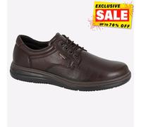 Imac Men's M524 Extra Wide Imactex Waterproof Lace Up Shoes (Brown, UK_Footwear_Size_System, Adult, Men, Numeric, x_Wide, Numeric_7)