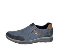 Imac Northwich Waterproof Leather Men's Shoes Men's Trainers, Size 10 In Navy