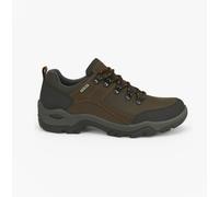 IMAC TERRAIN Mens Leather Trail Shoes Dark Brown - UK 9