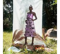 Imad Eduso Fay Midi Skirt - Lilac - UK 22/ US 18 - Lilac