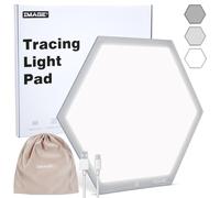 IMAGE 17.2×14.9 Inch Hexagon LED Light Box for Tracing, 3 Brightness Levels, Ideal Light Table for Creative Exploration: Drawing, Streaming, Sketching, Animation, Stenciling