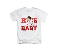 Image and Text Rice Rice Baby Declan Football Footy Sport Tee T-Shirt Funny Unisex T Shirt Top White