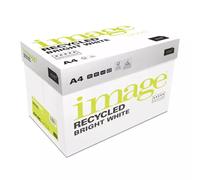 Image Bright White Recycled Printer Paper A4 80gsm (Box 5 Reams) - 623527