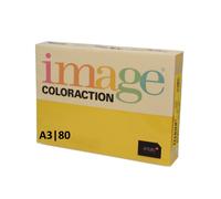 Image Coloraction A3 80gsm Copy Paper - 500 Sheets (1 Ream) Dark Yellow Sevilla