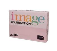 Image Coloraction A3 80gsm Copy Paper - 500 Sheets (1 Ream) Pale Pink (Tropic)