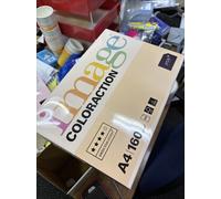 Image Coloraction Savana - Coloured Copier Paper - DIN A4, 210 x 297 mm, 160 g/m² - Colourful, Wood-Free Printer Paper for Copiers - 250 Sheets - Salm