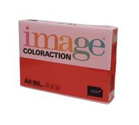 Image Coloraction A4 80gsm Copy Paper - 500 Sheets (1 Ream) Deep Red (Chile)