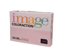 Image Coloraction A4 80gsm Copy Paper - 500 Sheets (1 Ream) Pale Pink (Tropic)