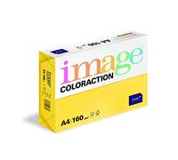 Image Coloraction A4 160gsm Paper/Card - 250 Sheets (1 Pack) Dark Yellow Sevilla