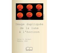 Image dupliquée de la lune à l'horizon