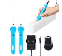 IMAGE Hot Wire Foam Cutter with Light & 2 Needles, Safe Handle 110-220V 24W