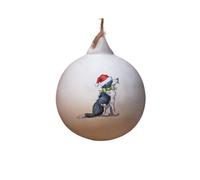Image Industry Border Collie Ceramic Bauble - Tree Decoration - Christmas Decorations Dog Gift - Dog Lovers