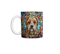 Image Industry Border Terrier Suncatcher Artwork Ceramic Mug - Dog Lovers - Coffee Mug - Dog Mug - Suncatcher Design
