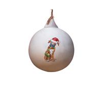 Image Industry Boxer Ceramic Bauble - Tree Decoration - Christmas Decorations Dog Gift - Dog Lovers