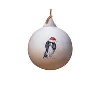 Image Industry Cavalier King Charles Spaniel Ceramic Bauble - Tree Decoration - Christmas Decorations Dog Gift - Dog Lovers